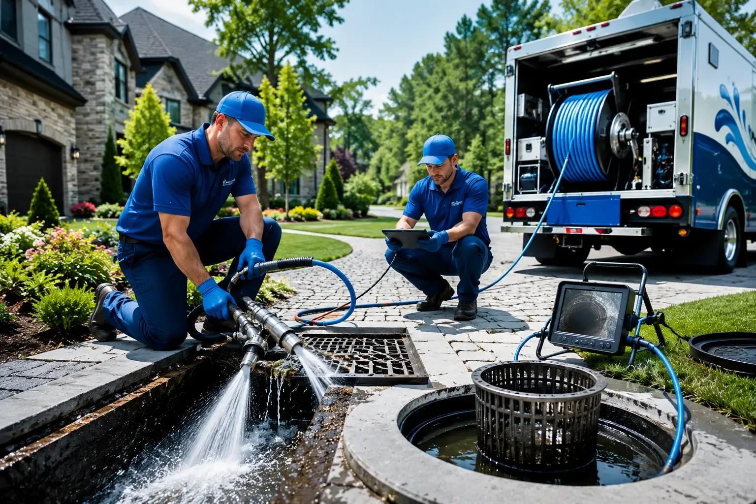 Local outdoor drain cleaning professionals in Colfax, IL